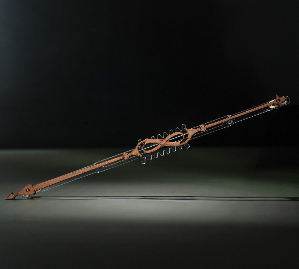 Волшебная виолончель Музыкальная шкатулка от ROKR - Деревянный конструктор, сборная механическая модель, 3D пазл