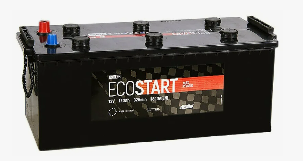 аккумулятор Ecostart 190 L+ (1300А 513x223x217) Турция