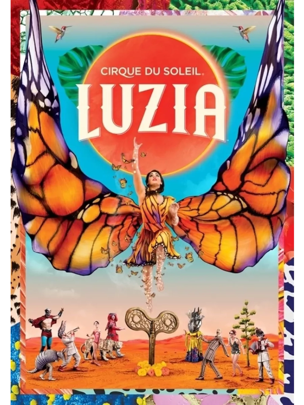 Цирк Солнца: Luzia (2016) Cirque Du Soleil, (DVD-R)