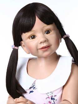 Кукла Реборн ростовая 85см в пакете (FA-263)