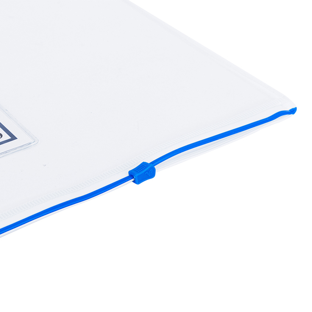 Папка-конверт на молнии DELI "Classic", А4, 0,17 мм, ассорти