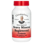 Christopher's Original Formulas, смесь тяжелых минералов и женьшеня, 100 вегетарианских капсул