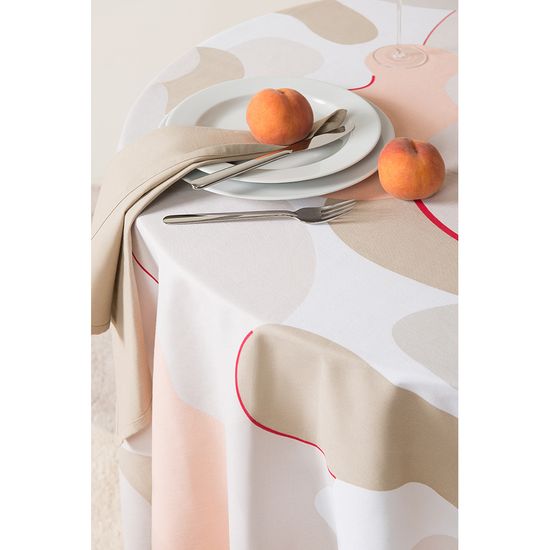 Набор из двух салфеток сервировочных из хлопка бежевого цвета из коллекции essential, 45х45 см