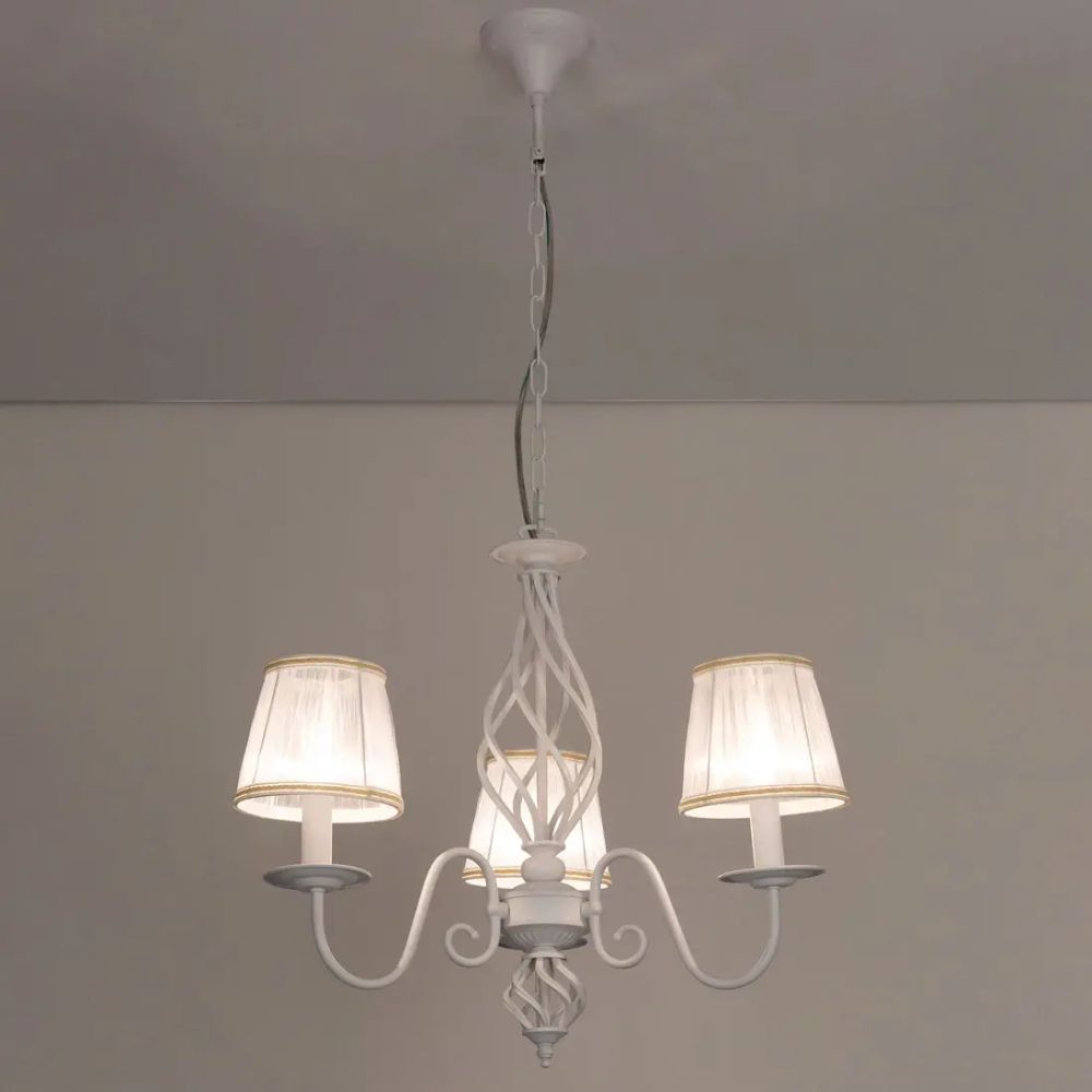 Citilux Ровена CL427130 Люстра с абажурами Белая