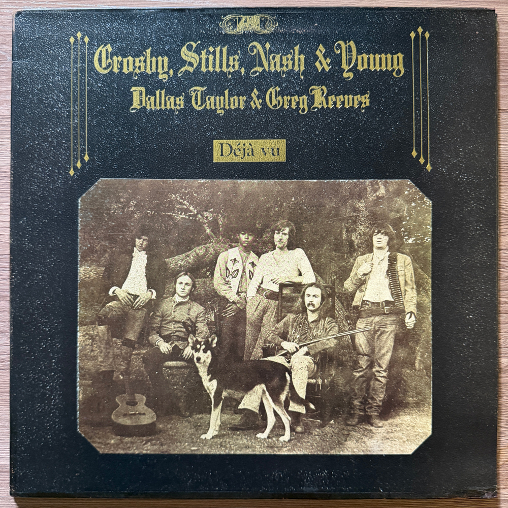 Crosby, Stills, Nash & Young / Dallas Taylor & Greg Reeves – Déjà Vu (Англия 1970г ) Т