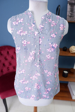 Блузка Colours of The World с принтом 42 размер