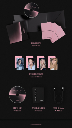 Альбом BLACKPINK 3rd MINI ALBUM [DEADLINE] (MOOD LIGHT Ver.) (Limited)