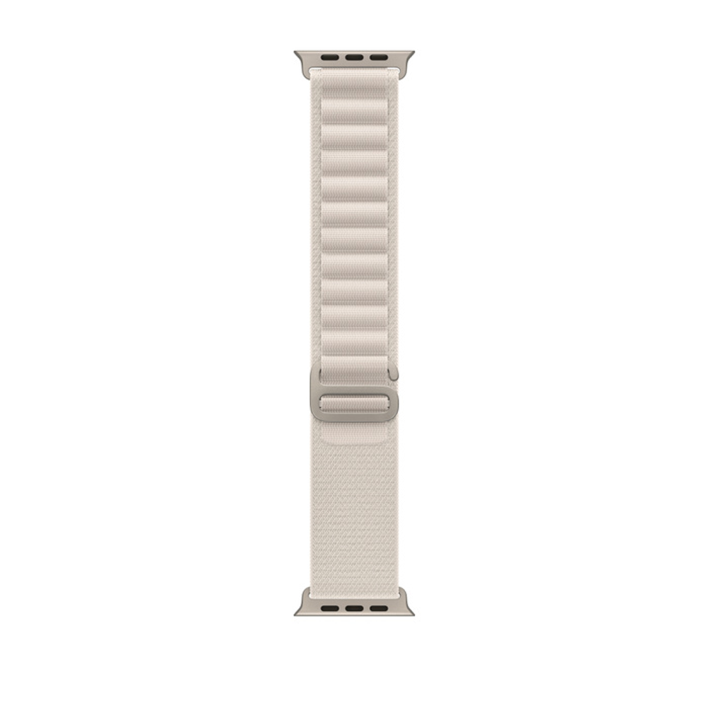 Apple Watch Ultra 49 mm Titanium Case with Starlight Alpine Loop