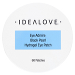 Idealove, Eye Admire, гидрогелевые патчи для глаз с черным жемчугом, 60 шт.