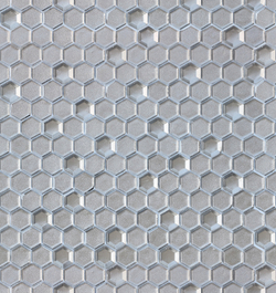 Мозаика LeeDo: Alchimia - Argento grani hexagon 30х30x0,6 см (чип 23x13x6 мм)