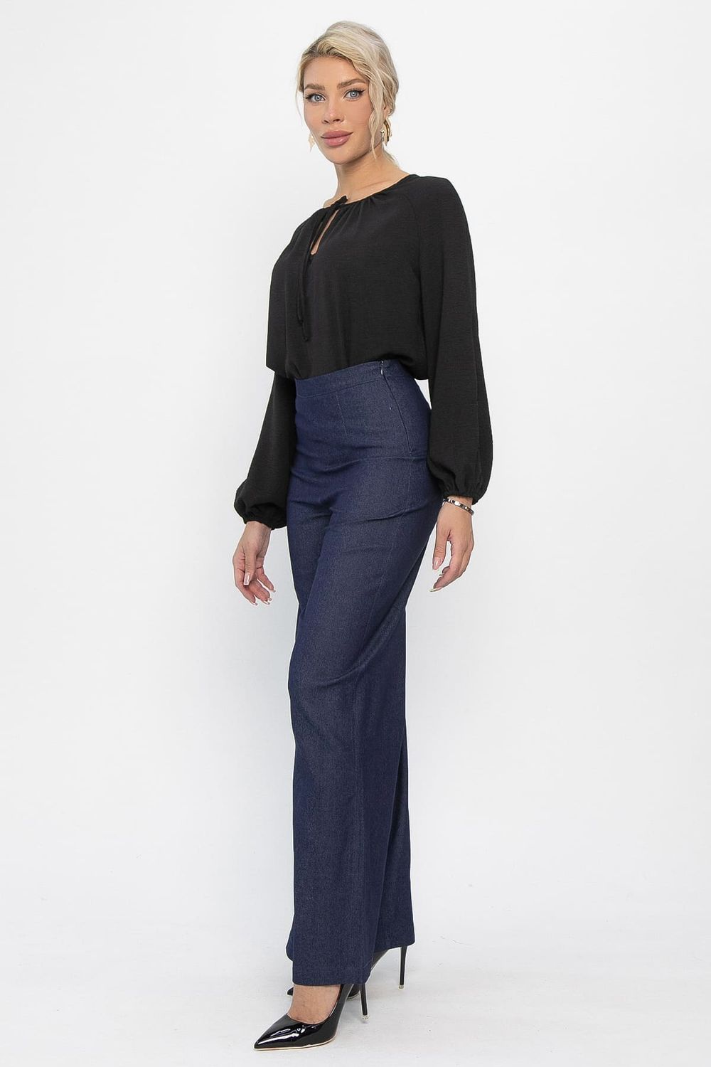 Брюки Жанин (джинс) Б13849-10М LT Collection