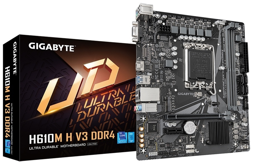 Материнская плата GIGABYTE H610M H V3