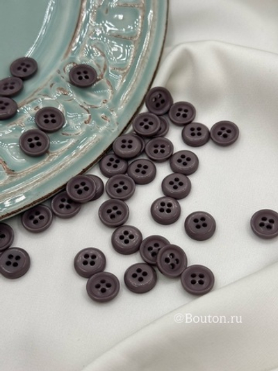 Пуговицы на прокол светло-коричневые серые (тауп)