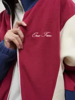 Толстовка One Two Zip-Up Raspberry-Navy Smoke