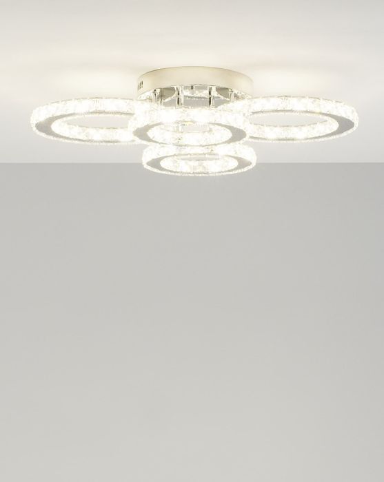 Светодиодная потолочная люстра Moderli V1590-CL Luna LED*44W