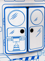 Дом из картона "Дом-раскраска" набор для творчества, Тачки, Дисней 5352781