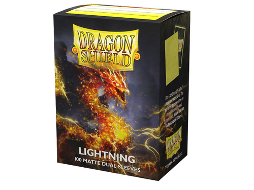 Dragon Shield. Матовые протекторы Standard Dual — Lightning (100 штук)