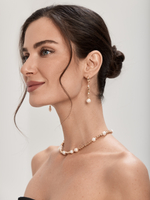 91003545 Серьги Selena Pearls