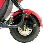 Электроскутер CityCoco GT X6 1500W 15AH 48V КРАСНЫЙ