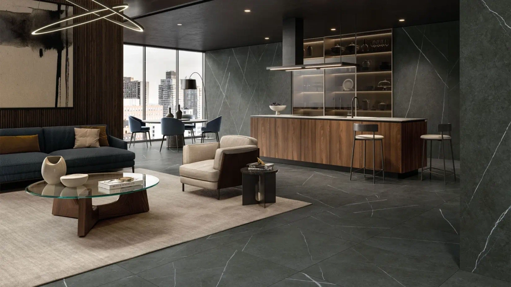 METROPOLIS IMPERIAL BLACK (МЕТРОПОЛИС ИМПЕРИАЛ БЛЭК) 1200*600 керамогранит, натуральный