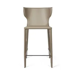 Стул полубарный Austin, кожа нуга