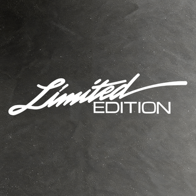 Виниловая наклейка на авто "Limited edition"