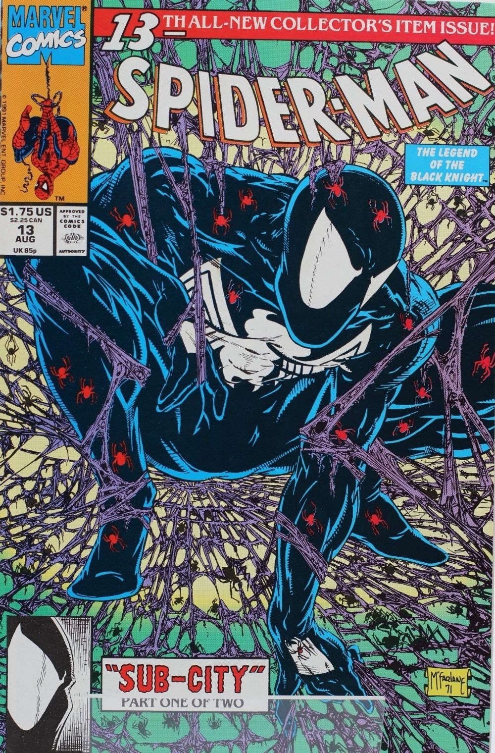 Комикс Spider-Man #13-14 Sub-city parts 1-4