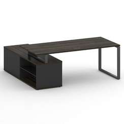 Шифт Стол руководителя с опорной греденцией, правый SK.SRG-200.P (R)  2000*1800*753