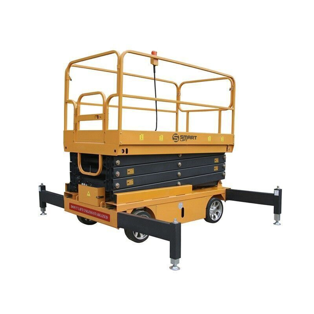 Подъемник ножничный несамоходный SJY-0.5-9 (220 В, 500 кг, 9 м) SMARTLIFT (SMART)