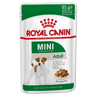 Royal Canin корм консервированный для взрослых собак кусочки в соусе мелкие породы