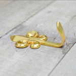 Крючок 1-рожковый "Цветок" 2730 золото