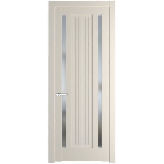 Фото межкомнатной двери эмаль Profil Doors 3.5.1PM кремовая магнолия стекло матовое