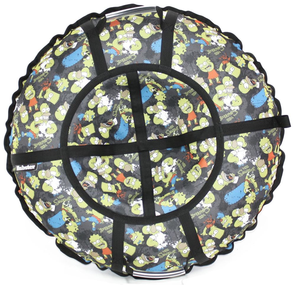 Тюбинг Hubster Люкс Pro Симпсоны Black