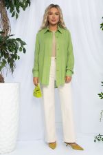 Рубашка Воздушное настроение (зеленая) Б13190-7М LT Collection