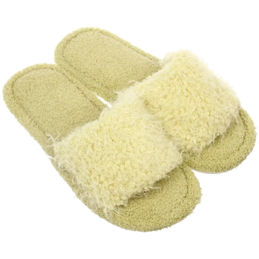 Тапочки женские домашние «COMFORT», цвет зелёный, р-р 36-37