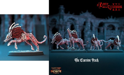 Vampire Dire Wolve Carrion Pack