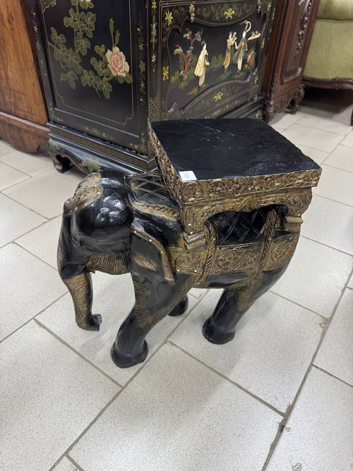 Стульчик/подставка слон