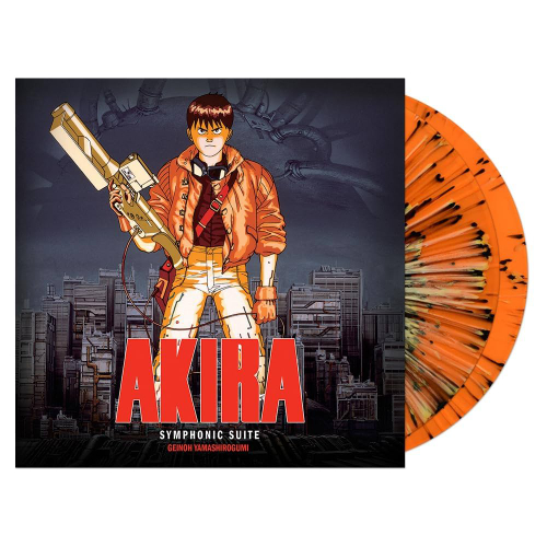 OST - Akira - Orange with Black & White Splatter 2LP