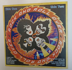 Винтажная виниловая пластинка LP Kiss Rock And Roll Over (Россия 1994)