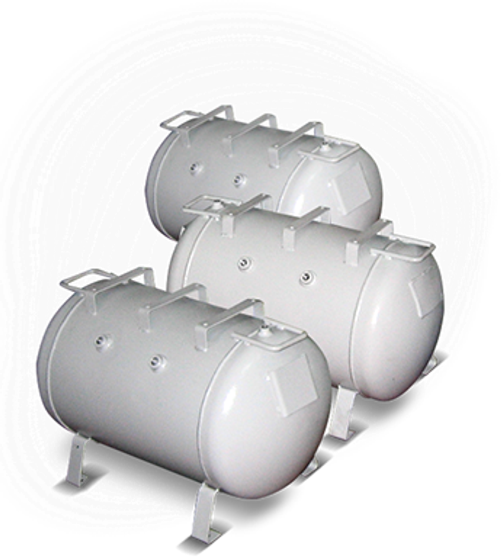 Уличный горизонтальный ресивер DNT РГ 50 16 бар (от -60 до +50)