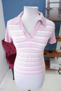 Футболка в полоску 44 размер