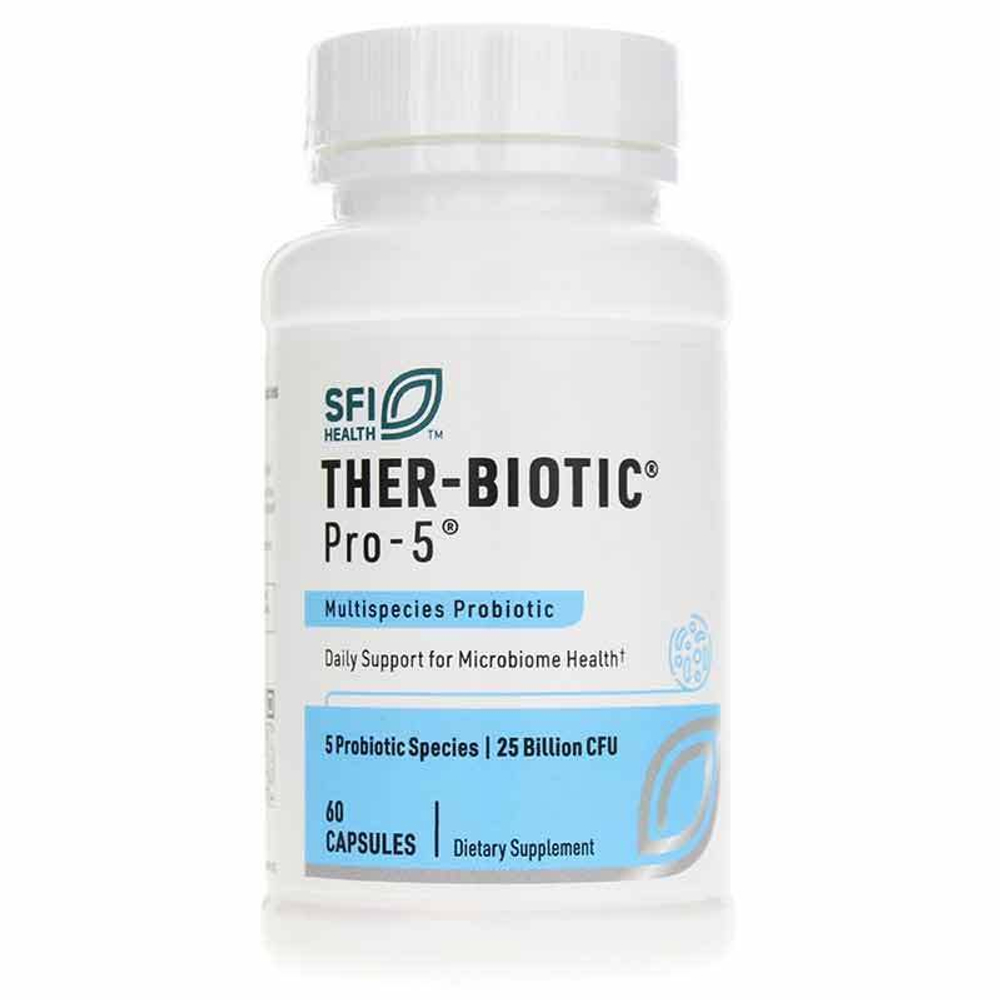 Klaire Labs - THER-BIOTIC® Pro-5® - 60 capsules