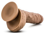 Смуглый фаллоимитатор Your Personal Trainer - 22,9 см. (Цвет: кофейный)