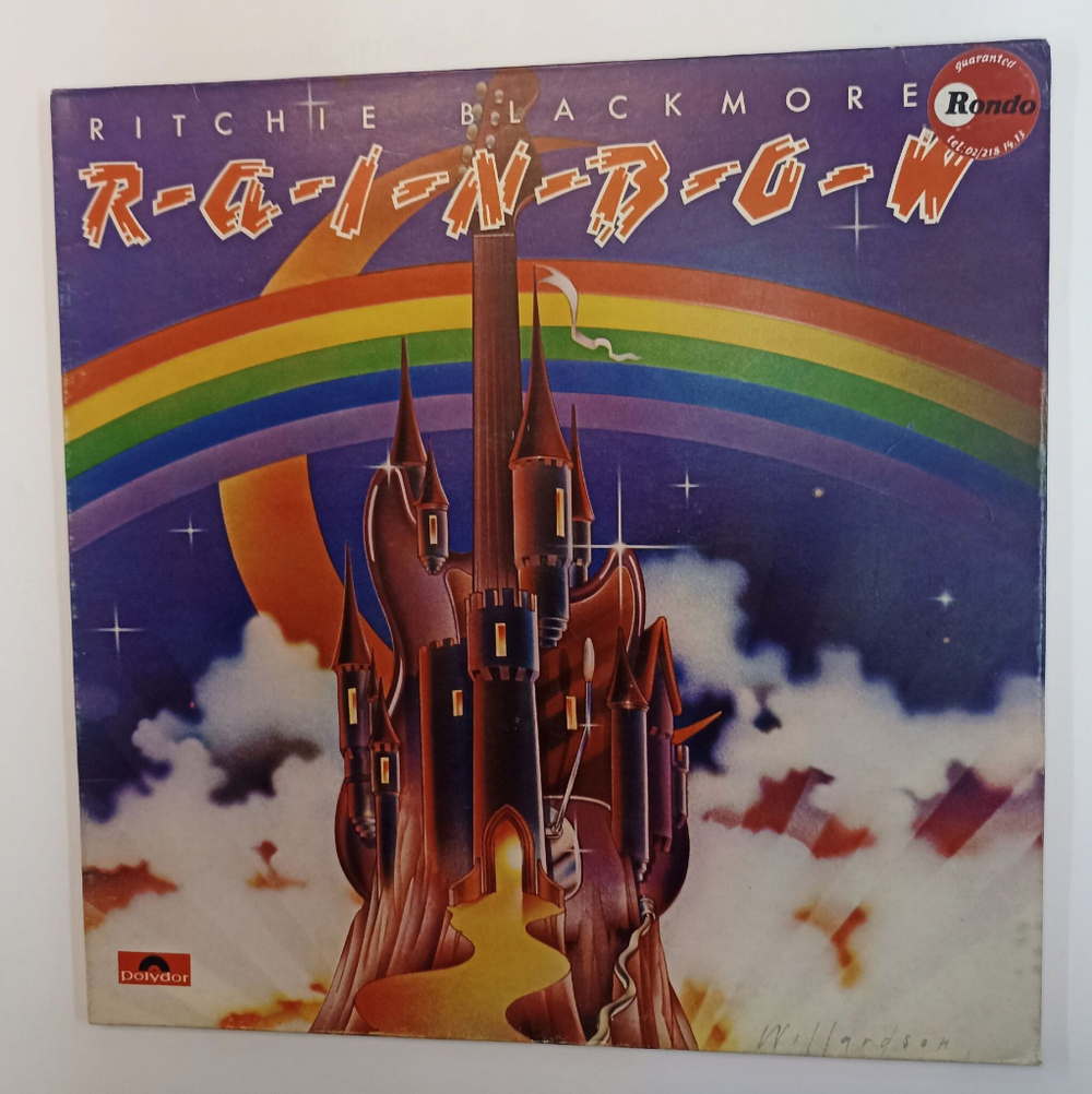 Винтажная виниловая пластинка LP Rainbow Ritchie Blackmores Rainbow (UK 1978)