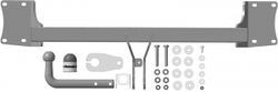 Фаркоп Motodor для BMW X5 E-70 2007-2013, F15 2013-2018, X6 F16 2014-2018 (оцинкованный шар, поворотная)(паспорт и сертификат в комплекте)(без электрики) 90201-A