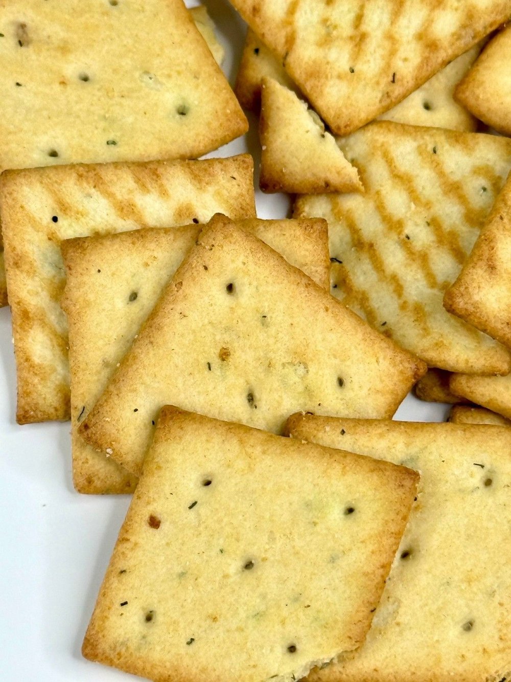 Печенье из печи крекер картофельный с зеленью 180гр