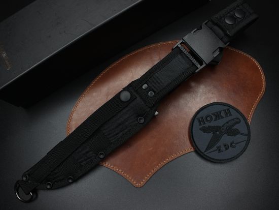 Полевой нож НОКС Ягуар М (AUS8) 602-780421 c клинком из стали AUS-8, рукоять G10