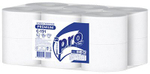 Туалетная бумага PROtissue Premium, 2-слойная, 170 метров, с тиснением, белая, 12 рулонов в упаковке