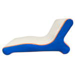 Шезлонг надувной 1-местный ПВХ (230*105 см)