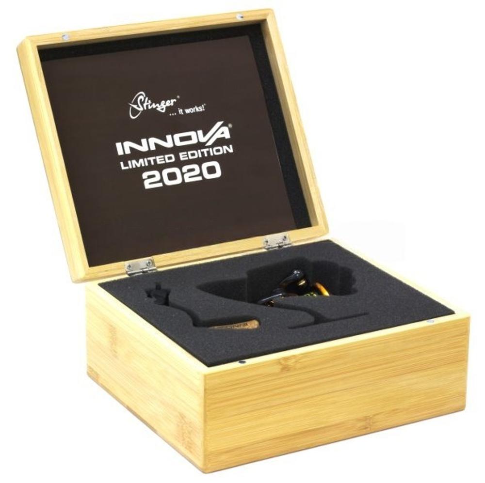 Безынерционная катушка 2000 Stinger Innova Ultralight-LE 2020 (12+1BB, мет. шпуля)